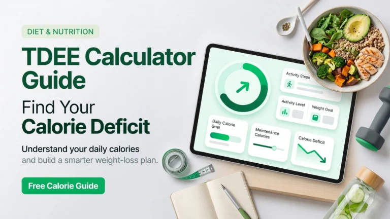 TDEE Calculator Complete Guide: How to Find Your Calorie Deficit