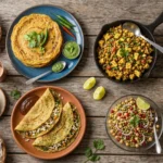 10 High-Protein Indian Vegetarian Breakfast Recipes Under 15 Minutes